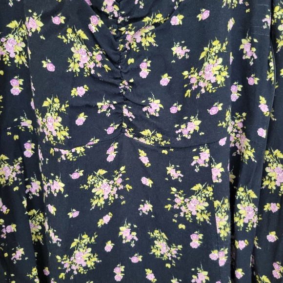 ZARA Floral Printed Mini Dress Women's Size Medium NWT - Picture 7 of 8